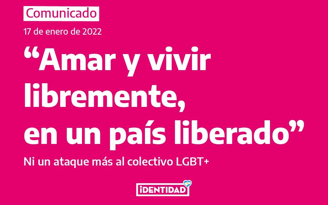 Amar y vivir libremente, en un país liberado