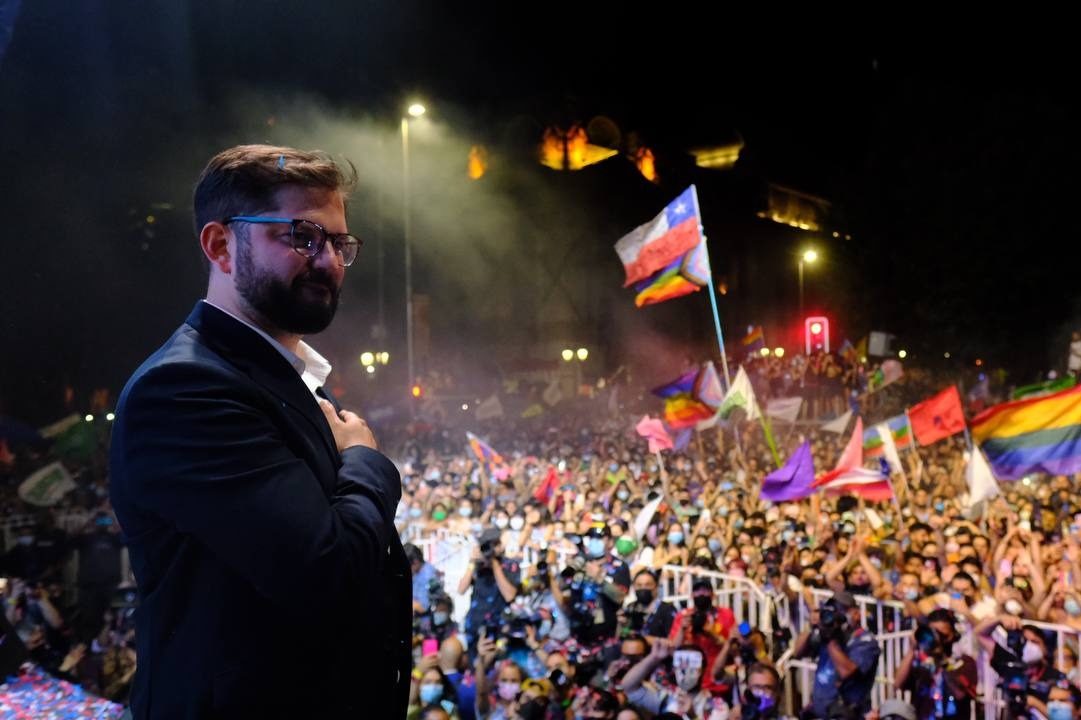 Imagen Boric, presidente Chile