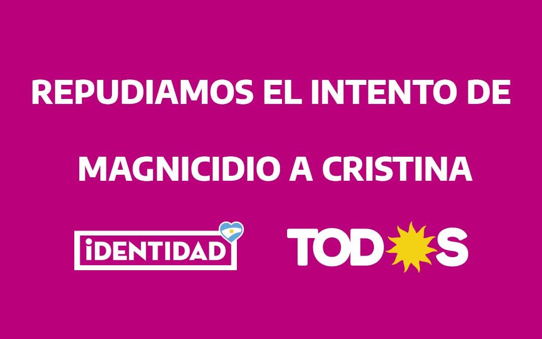 Todos, todas y todes con Cristina