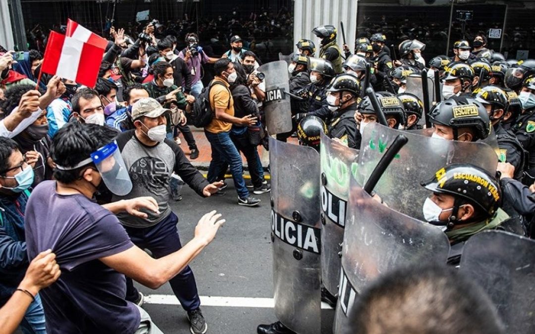 Comunicado ante la represión al pueblo peruano